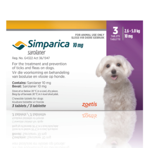 Simparica 20mg Small 5 - 10kg 3's