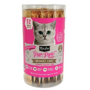 Kit Cat Purr Puree+ Urinary Care Chick/Tuna 32 Sachets