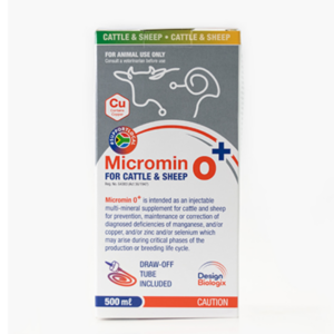 Micromin O+ for Cattle & Sheep 500ml