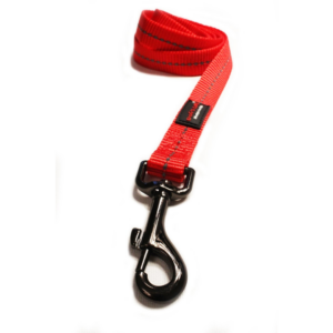 Dog's Life Reflective Supersoft Webbing Leash - Red