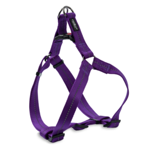 Dog's Life Reflective Supersoft Webbing Step In Harness - Purple