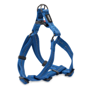Dog's Life Reflective Supersoft Webbing Step In Harness - Yale Blue