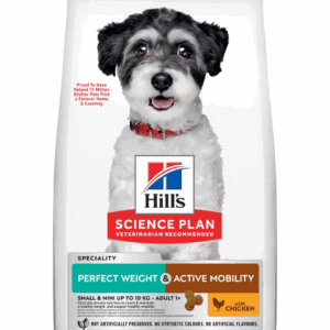 HILL'S SCIENCE PLAN Adult Perfect Weight & Active Mobility Small & Mini Dry Dog Food Chicken Flavour