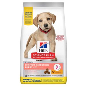 HILL'S SCIENCE PLAN Puppy Perfect Digestion with ActivBiome+ Technology Large Breed Dry Dog Food Chicken & Brown Rice Flavour
