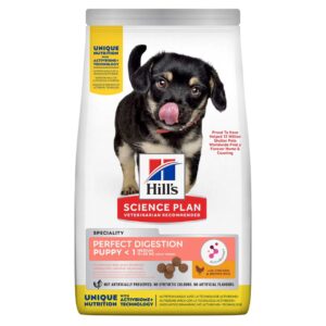 HILL'S SCIENCE PLAN Puppy Perfect Digestion with ActivBiome+ Technology Medium Dry Dog Food Chicken & Brown Rice Flavour