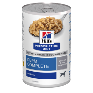 Hill's PRESCRIPTION DIET Derm Complete Dog Food Can 370g