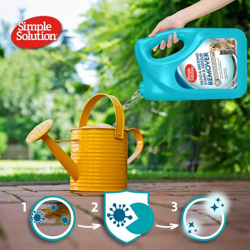 Simple Solution - Patio & Decking Stain & Odour Remover 4L - Image 5