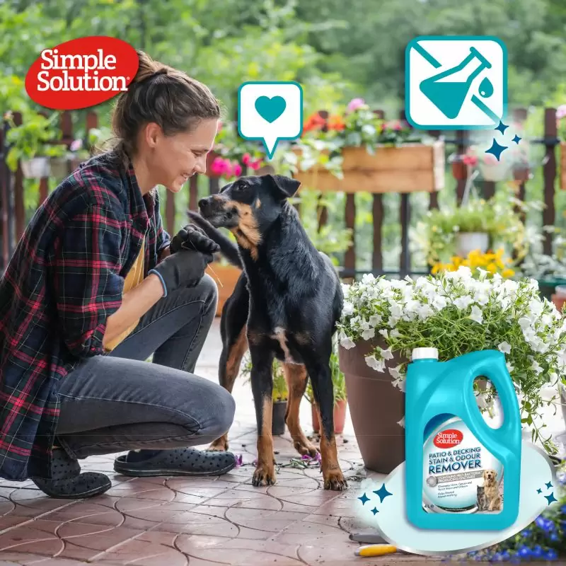 Simple Solution - Patio & Decking Stain & Odour Remover 4L - Image 4