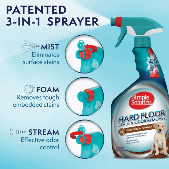 Simple Solution - Hard Floor Stain & Odour Remover 750ml - Image 3
