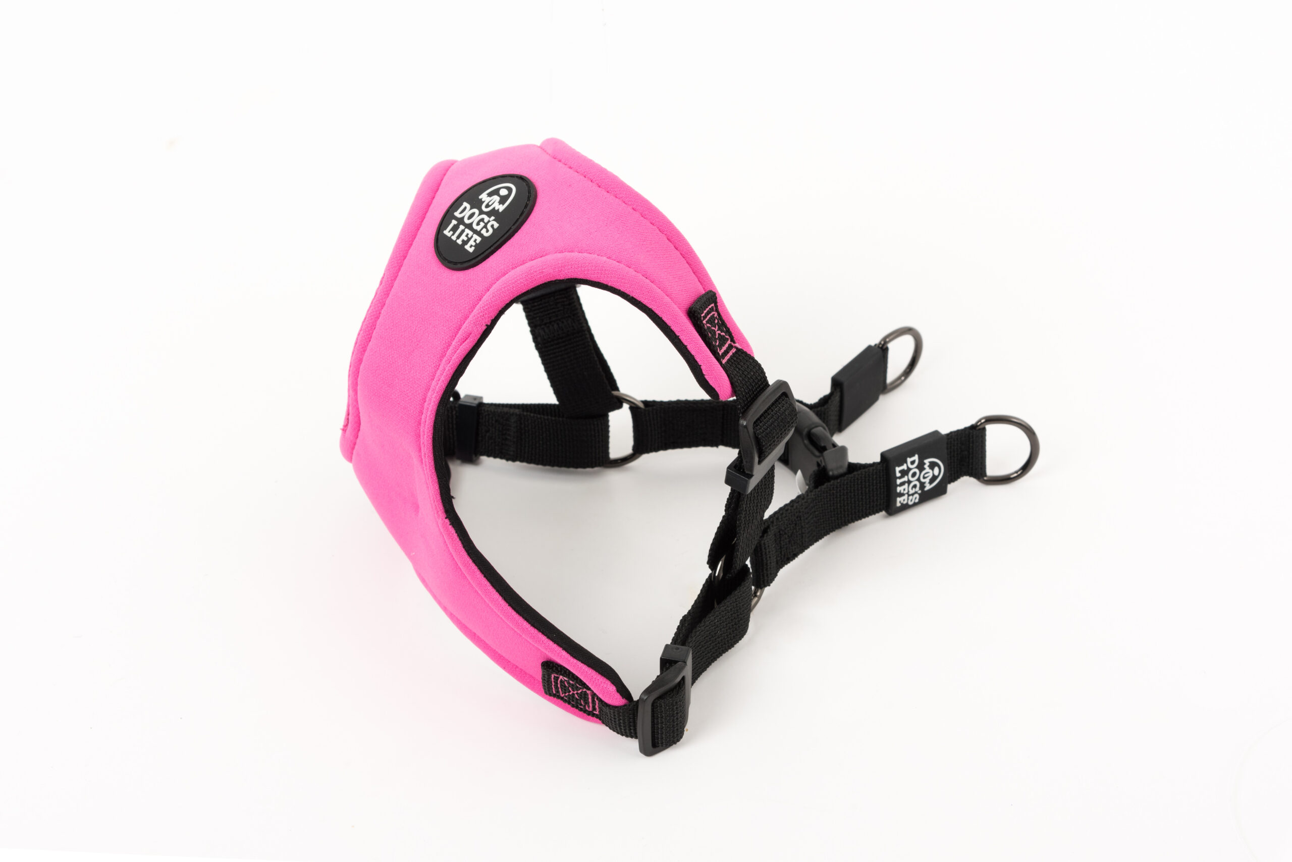 Dog's Life X Dog Neoprene Soft Harness (Hot Pink)