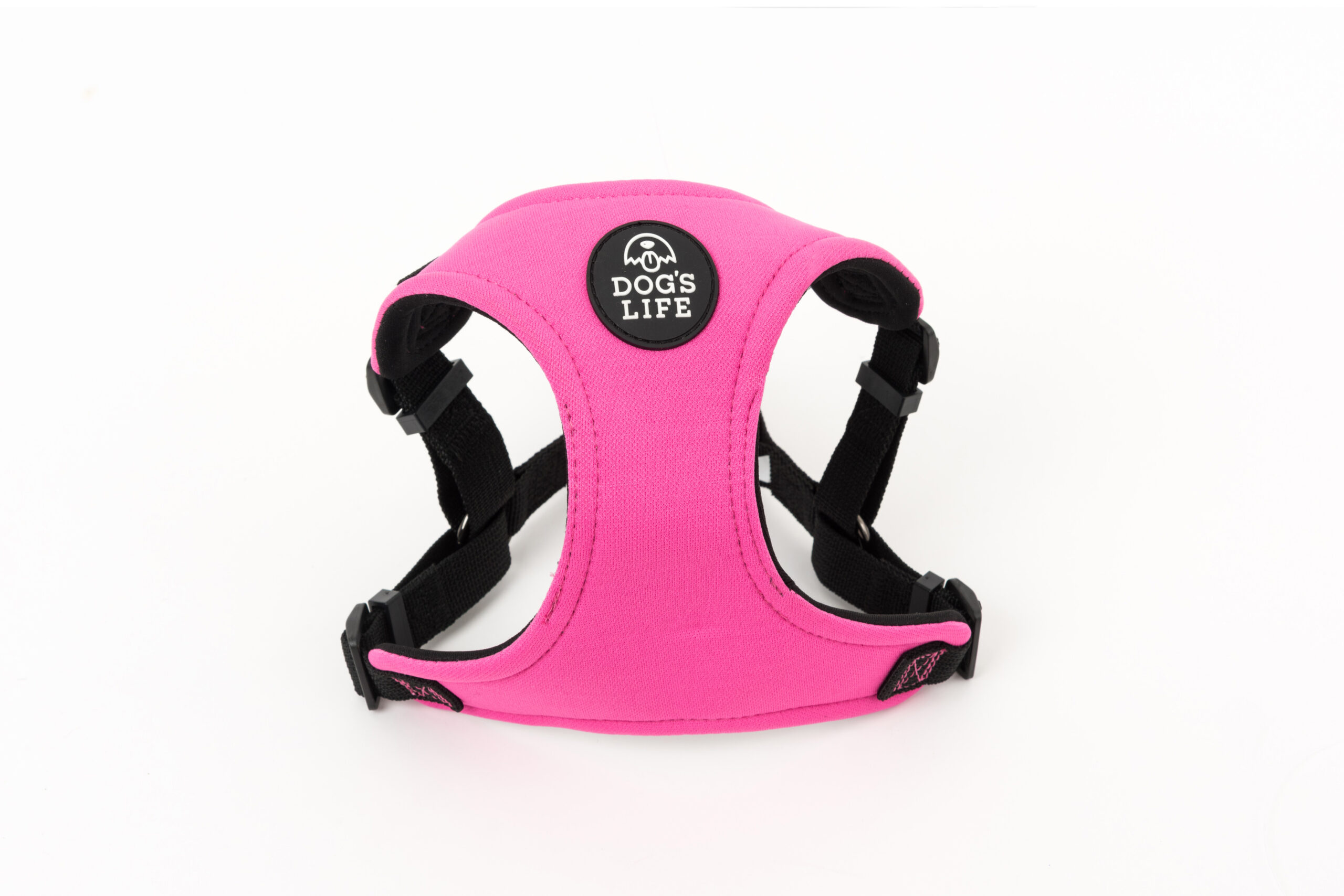 Dog's Life X Dog Neoprene Soft Harness (Hot Pink) - Image 2