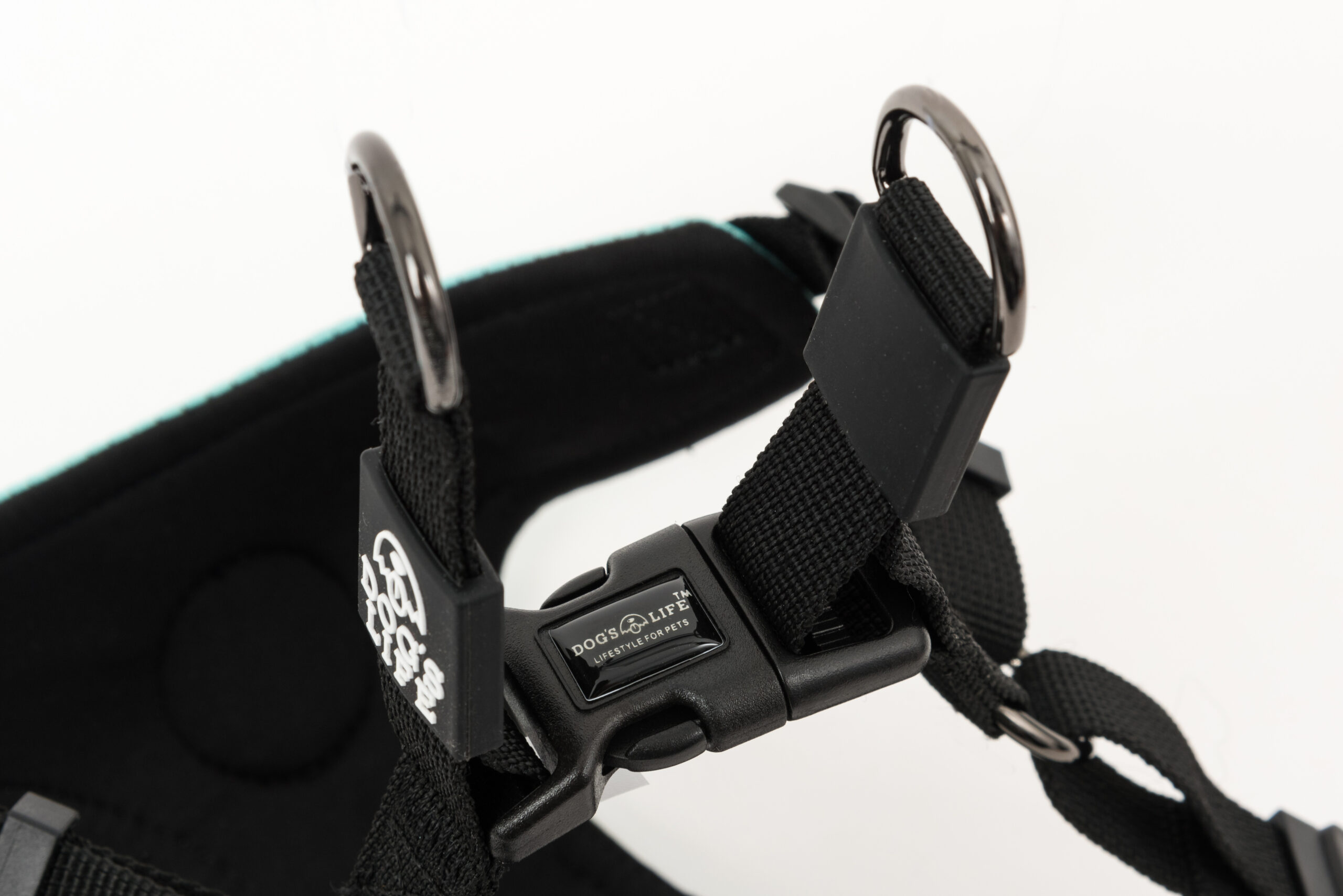 Dog's Life X Dog Neoprene Soft Harness (Turquoise) - Image 3
